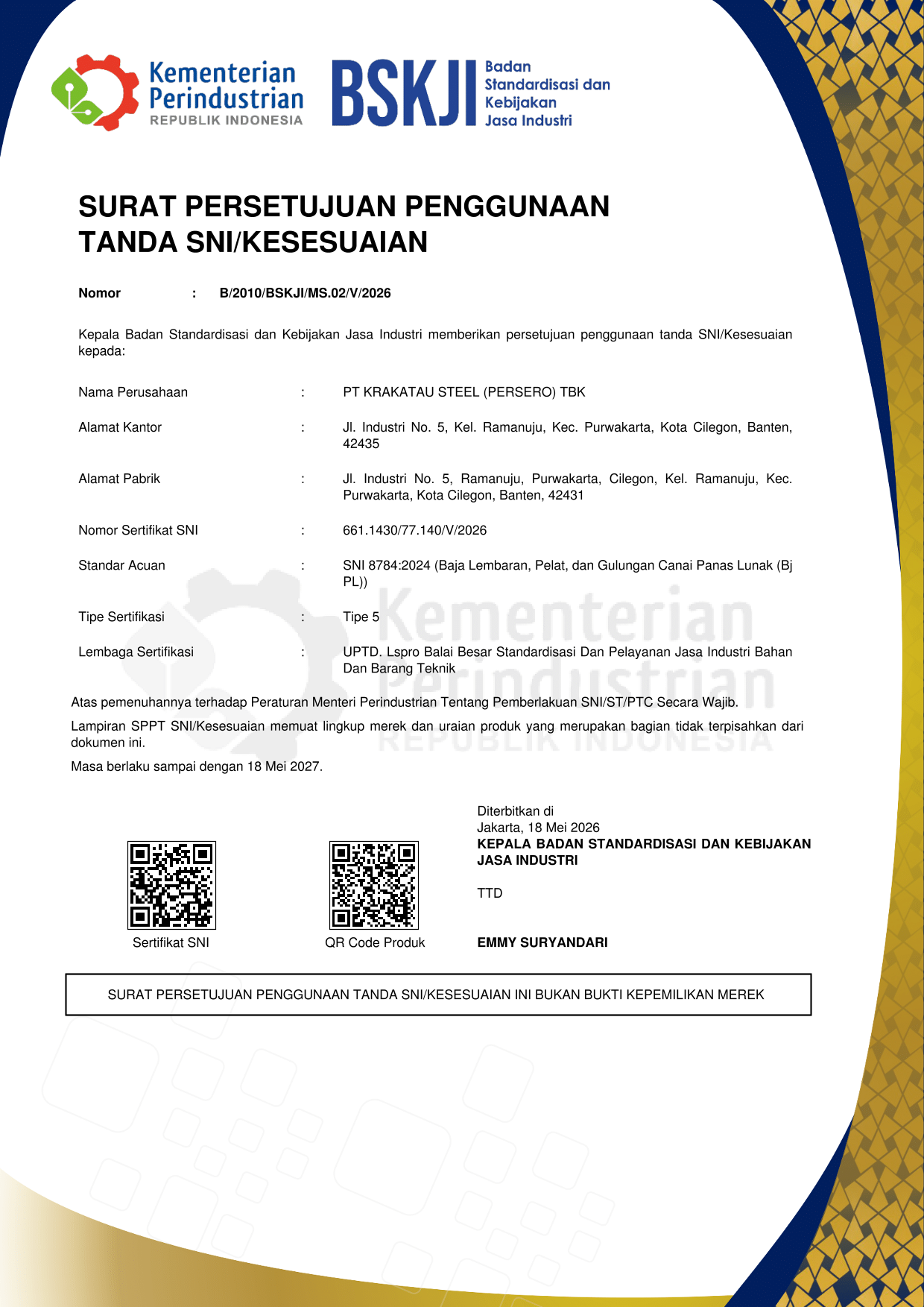 KS-SPPT SNI-BJPL